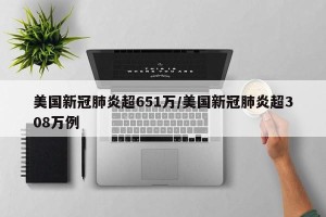 美国新冠肺炎超651万/美国新冠肺炎超308万例
